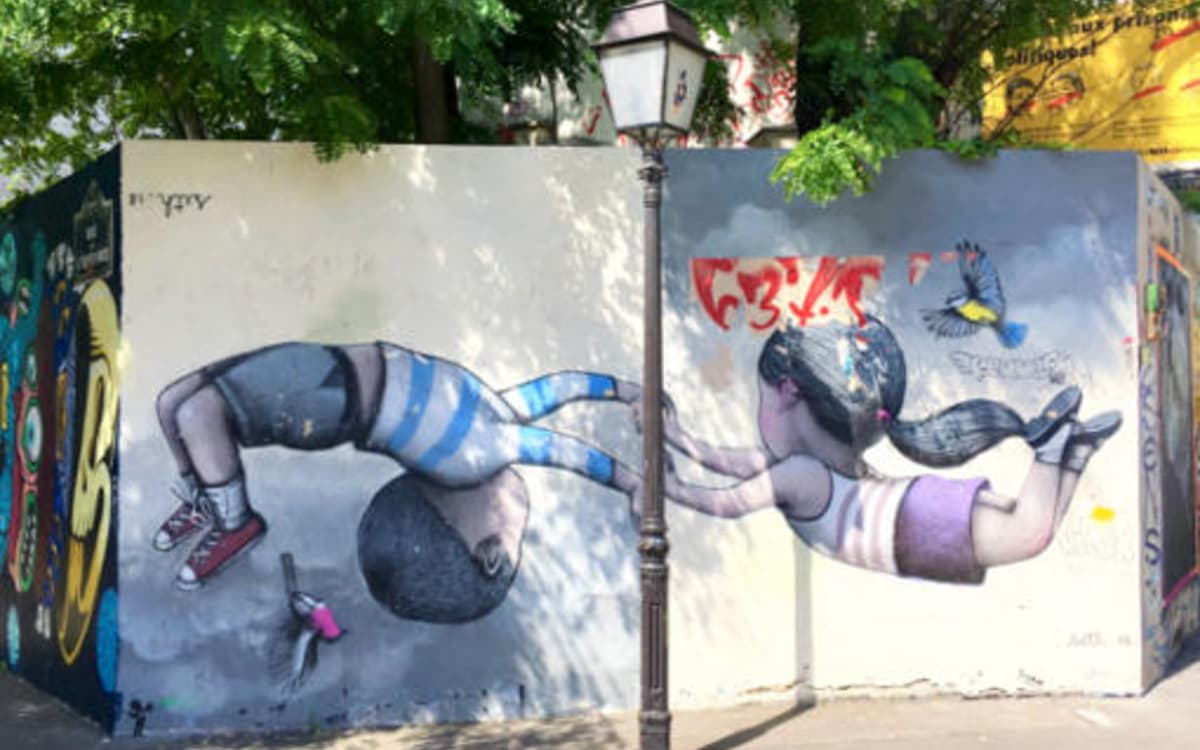 Visite street art à la Butte-aux-Cailles