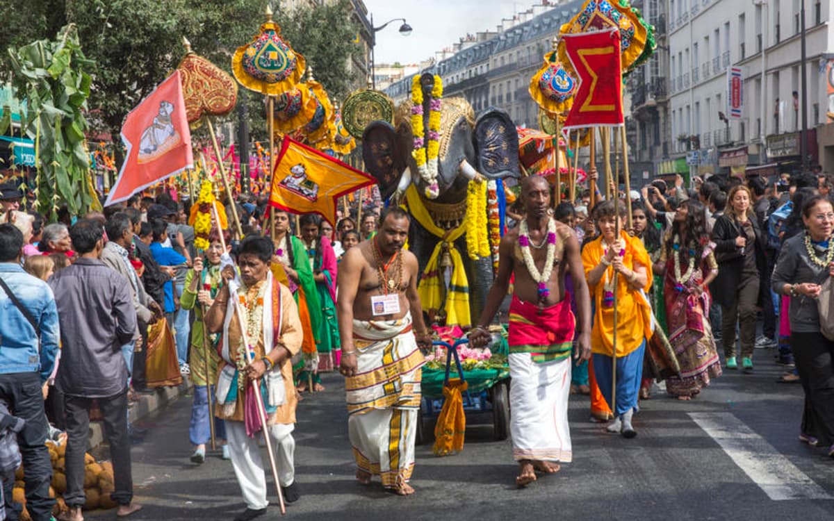Fête de Ganesh à Paris