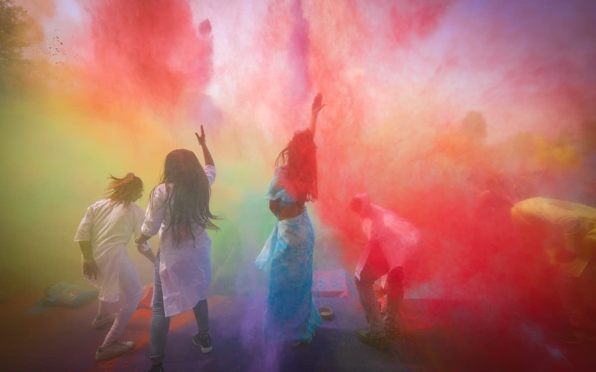 Holi au Jardin d'Acclimatation