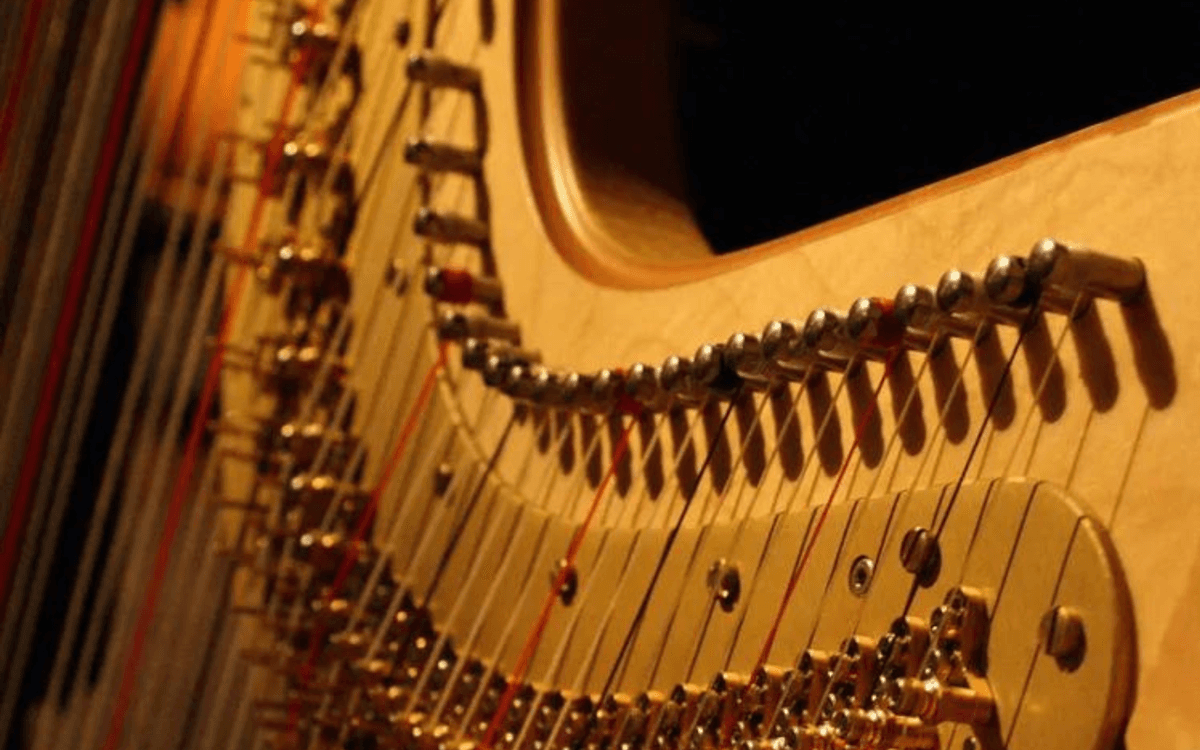 Concert de harpe du conservatoire Mozart