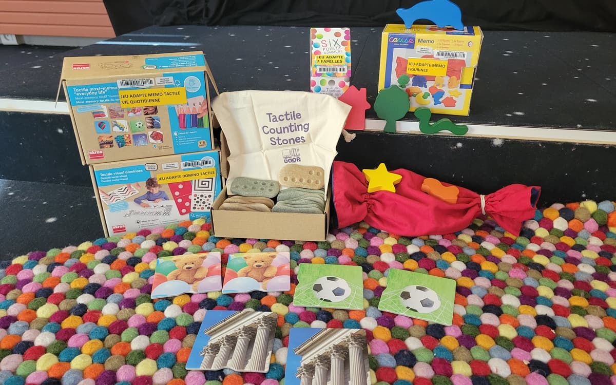 Mercredi créatif : initiation aux jeux les yeux bandés !