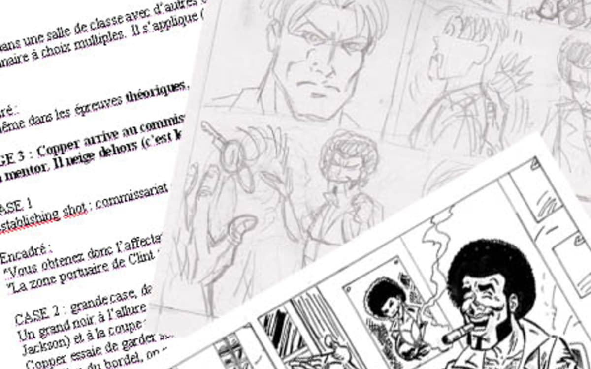 Stage de Bande-dessinée