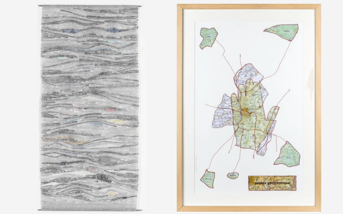 Œuvres textiles du fonds d'art contemporain paris collections