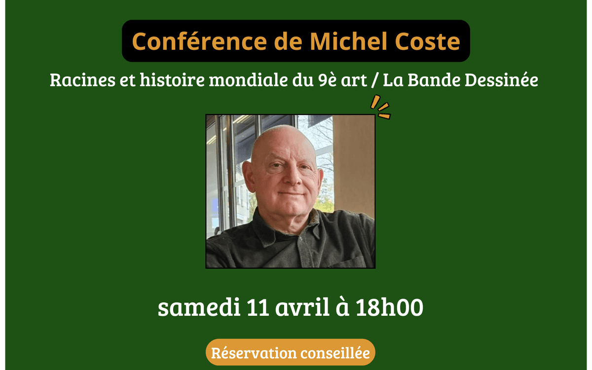 Michel Coste : Conférence BD