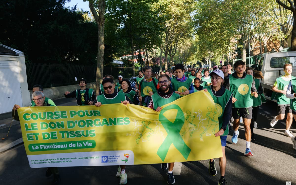 Course solidaire 8 km : le flambeau de la vie entre Clichy et Paris
