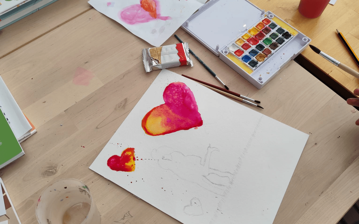 Atelier créatif : peindre sans savoir dessiner - détente moment a soit