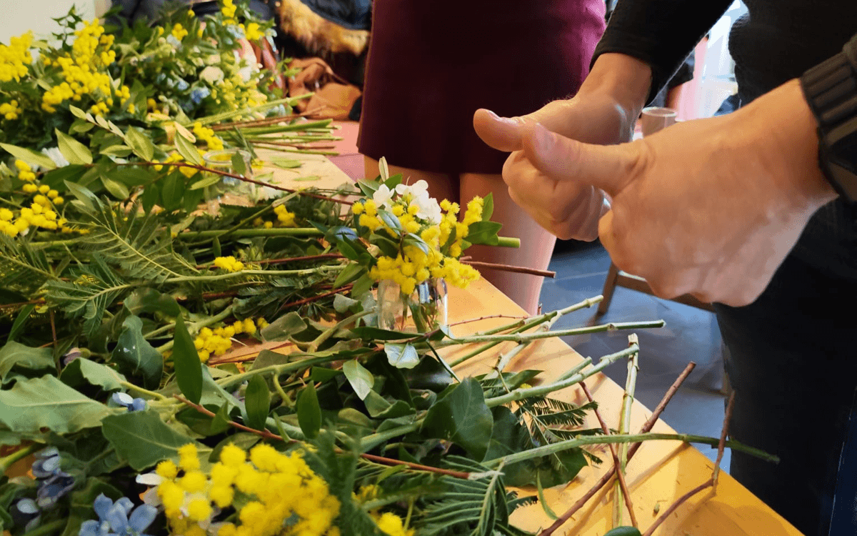 Fête des mères – Atelier Floral : bouquet à offrir, moment à partager