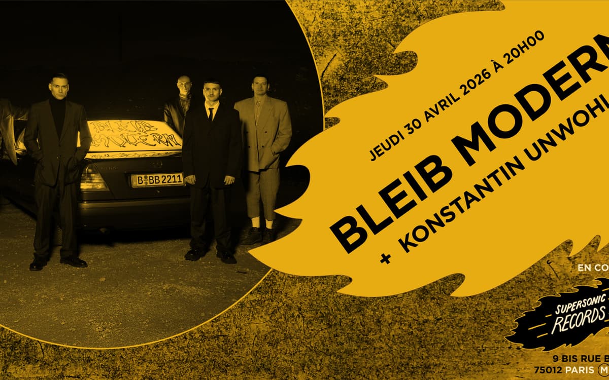 Bleib Modern + Konstantin Unwohl en concert