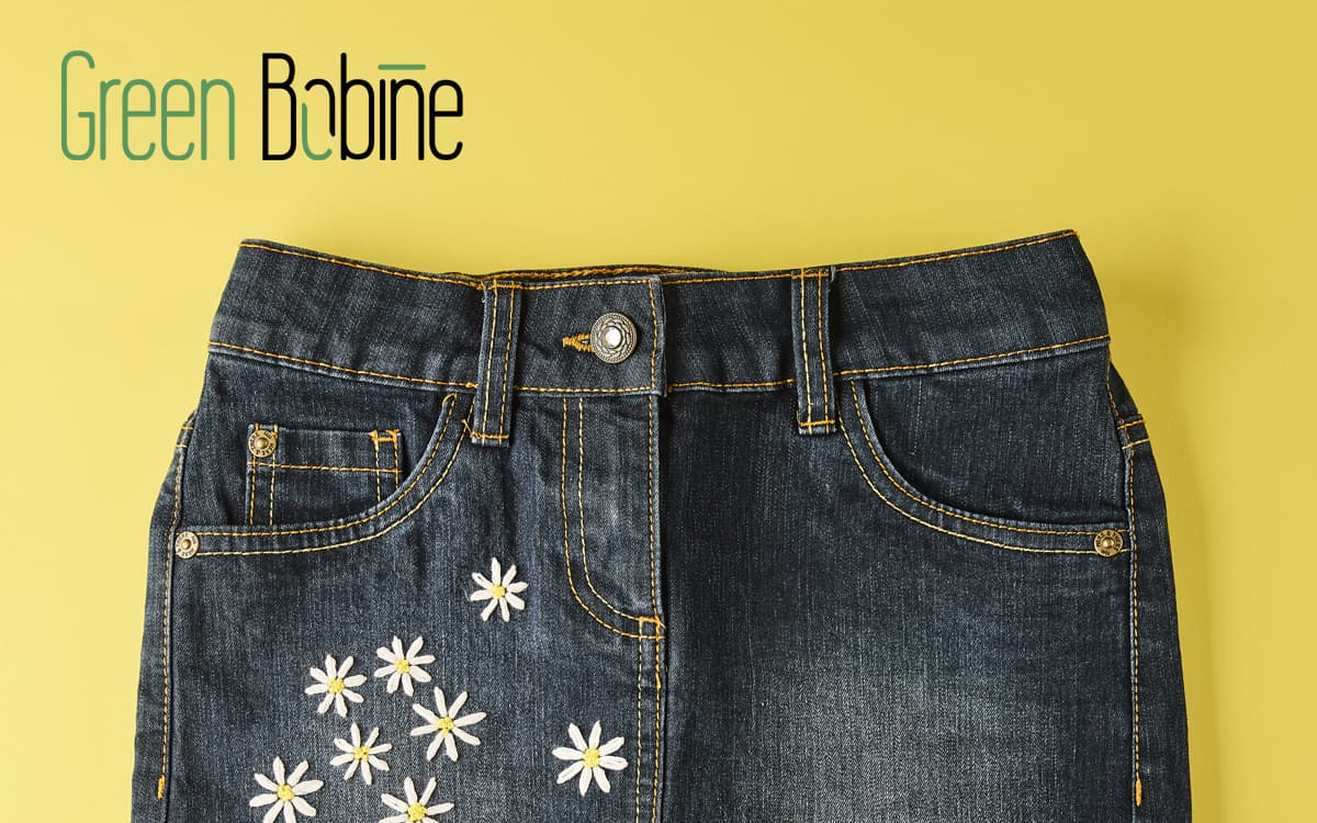 Atelier broderie upcycling avec Green Bobine