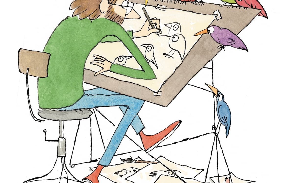 Atelier dessin Albert et les Oiseaux