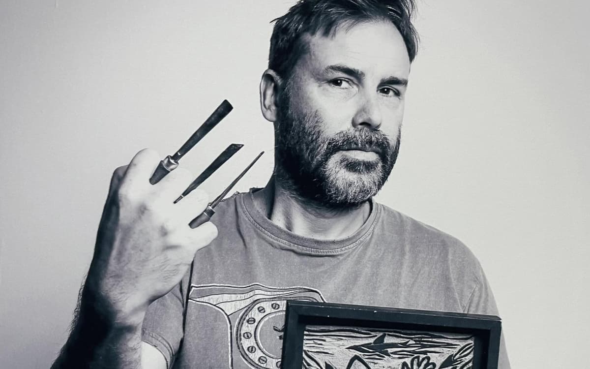 Atelier "Fresque à la carte" avec l'artiste Wandrille