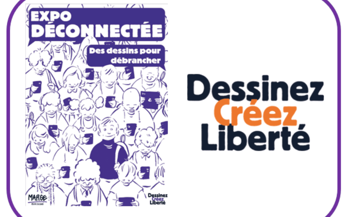 Festival En quête d’info - Atelier dessin autour de l'Expo Deconnectée
