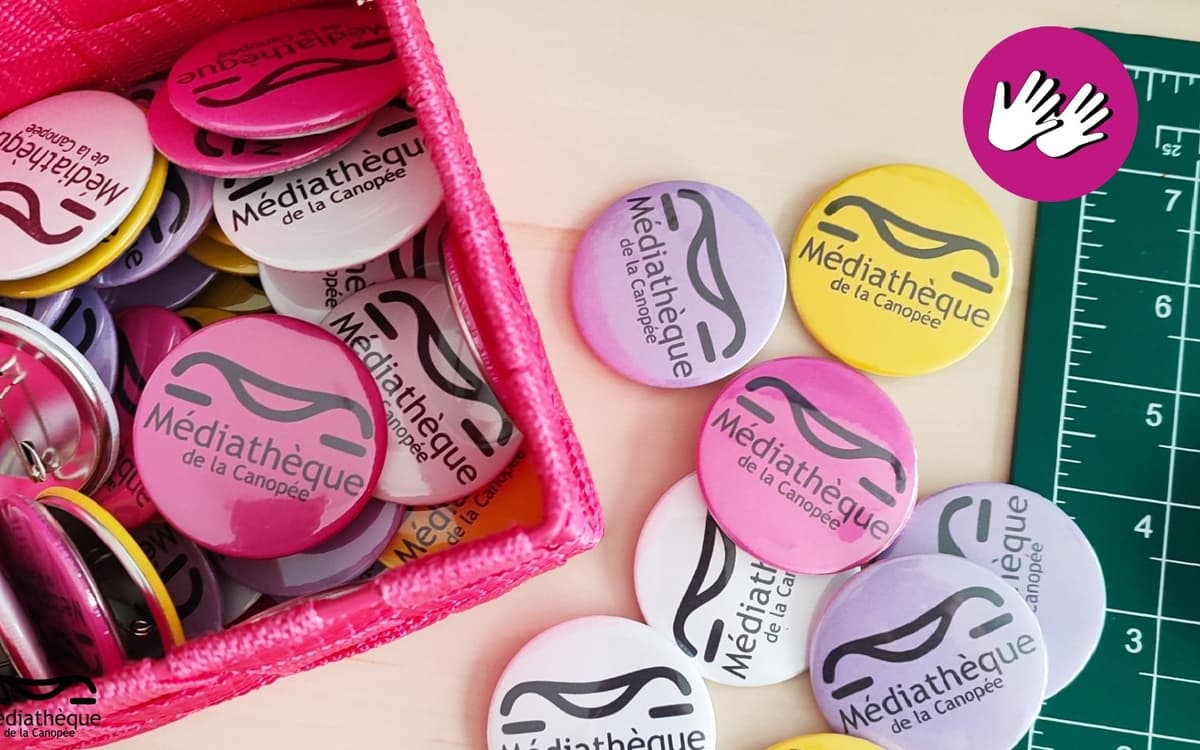 Atelier création de badges LSF/FR