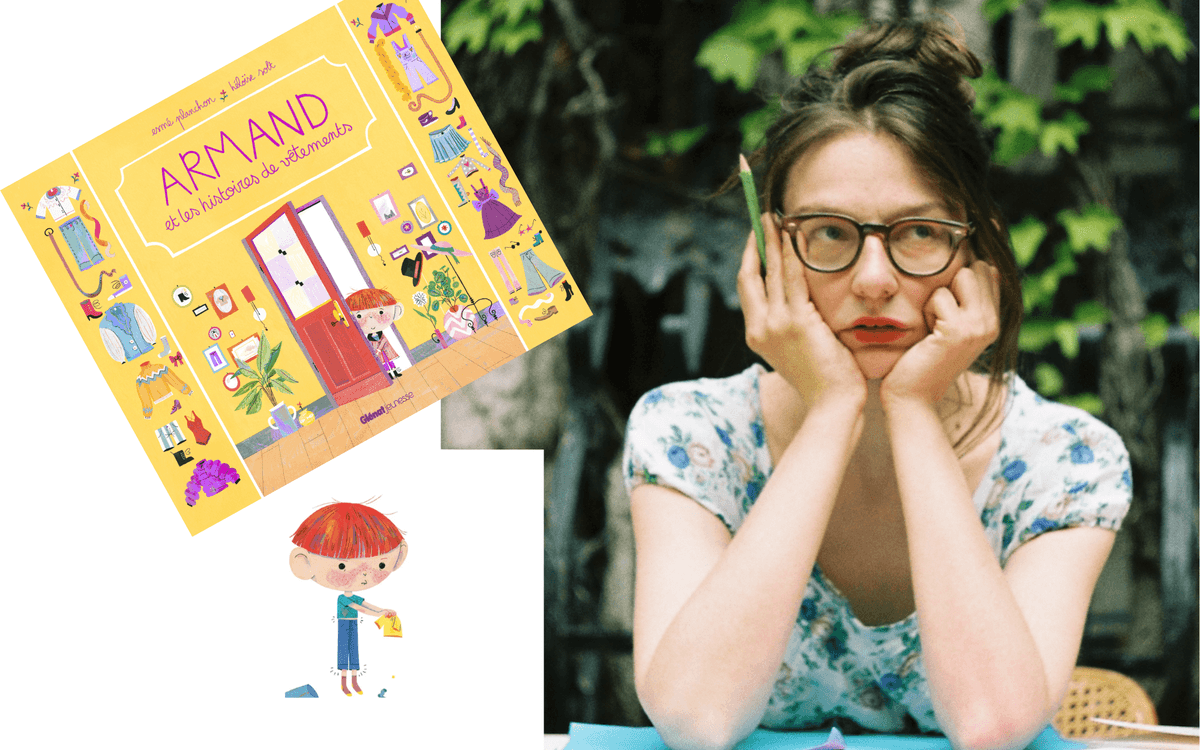 Rencontre avec Esmé Planchon qui signe le texte de "Armand et les histoires de vêtements"