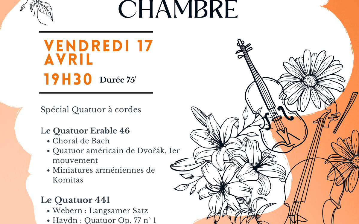 Concert | Musique de chambre par le Centre ProQuartet