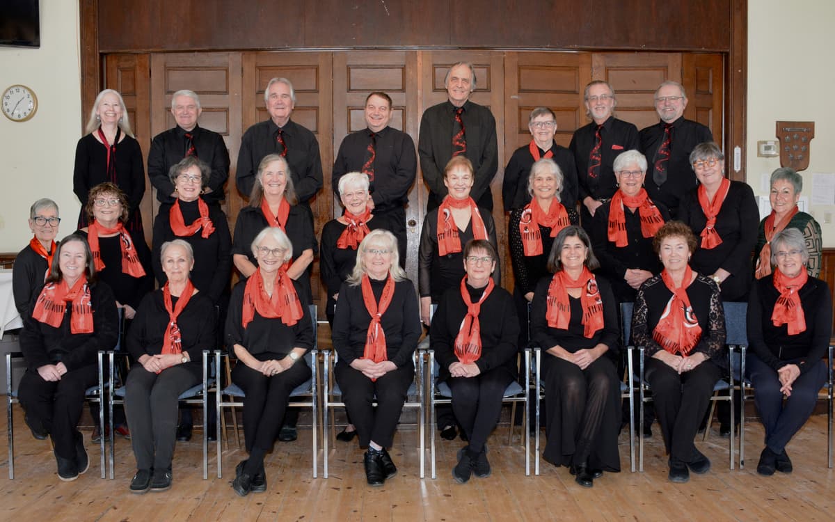 Shoreline Chorus à l'Église de la Madeleine
