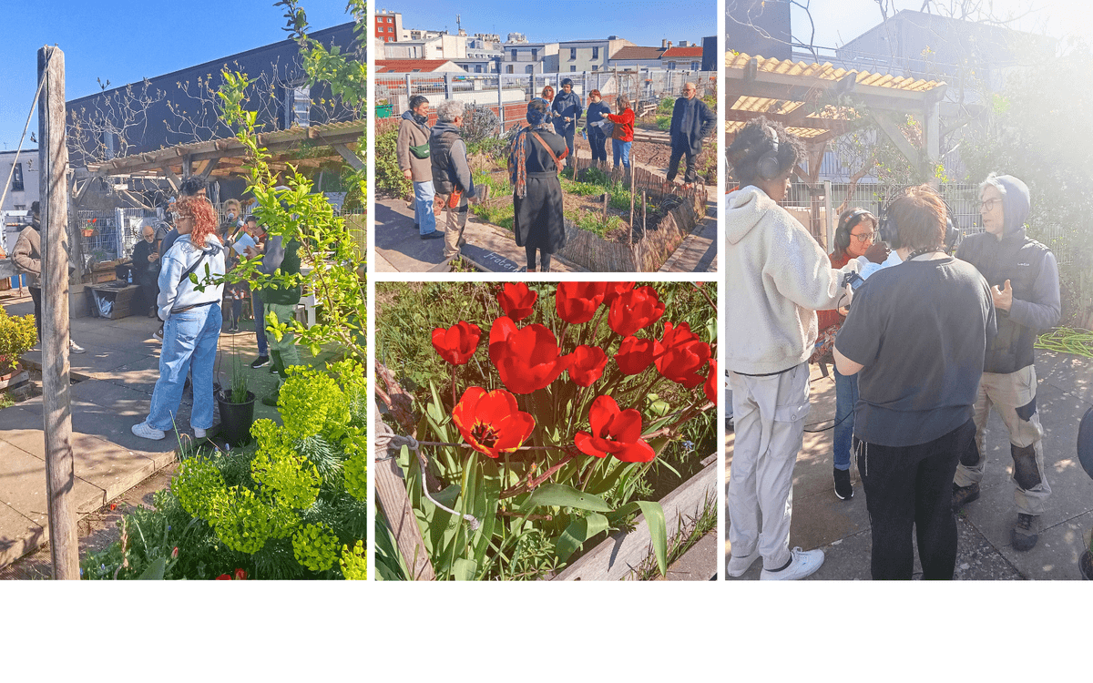 Enregistrement en direct du podcast " Les voix de Passages"