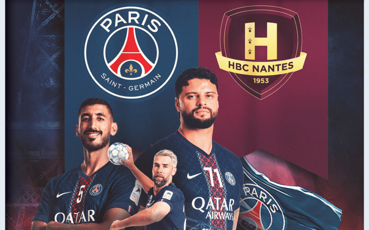 Le Paris Saint-Germain Handball affronte le HBC Nantes à l'Accor Arena
