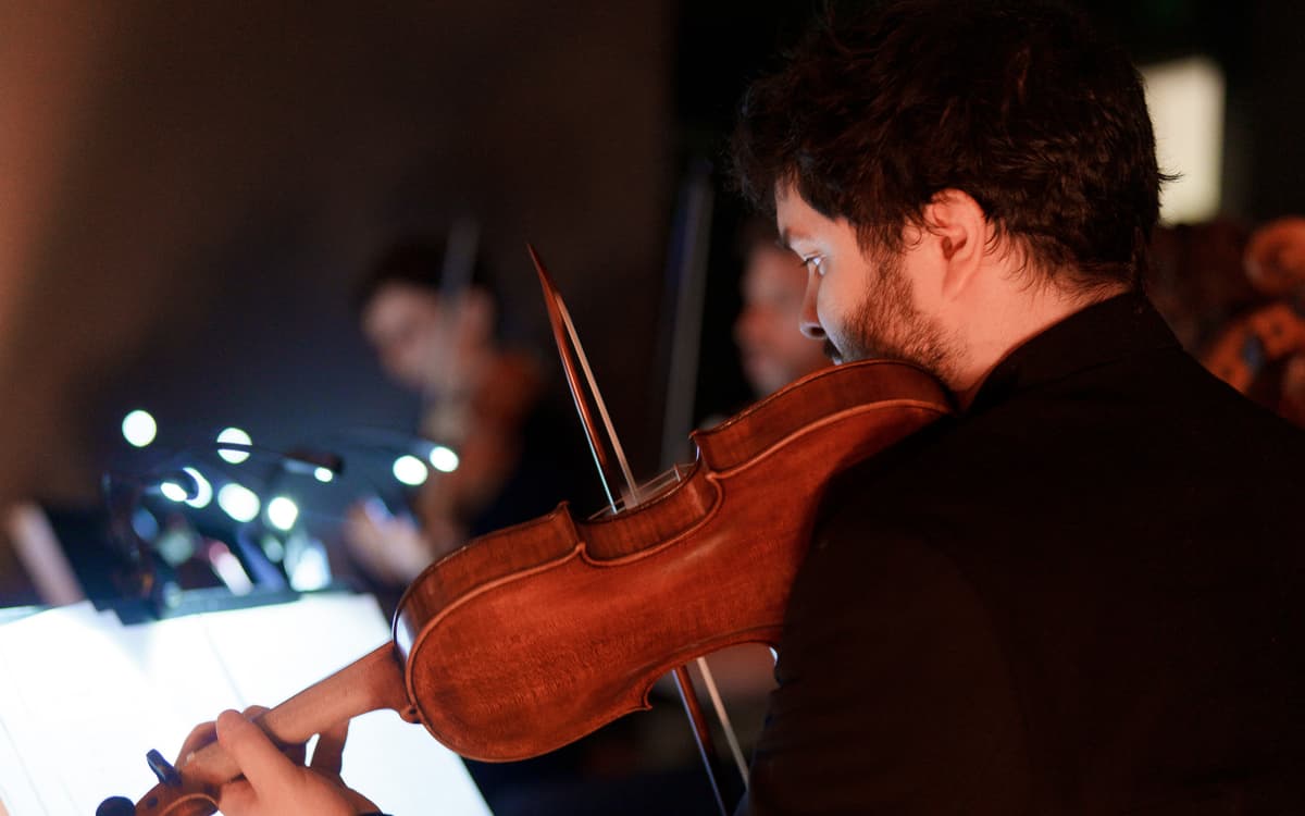 Le violon de théâtre