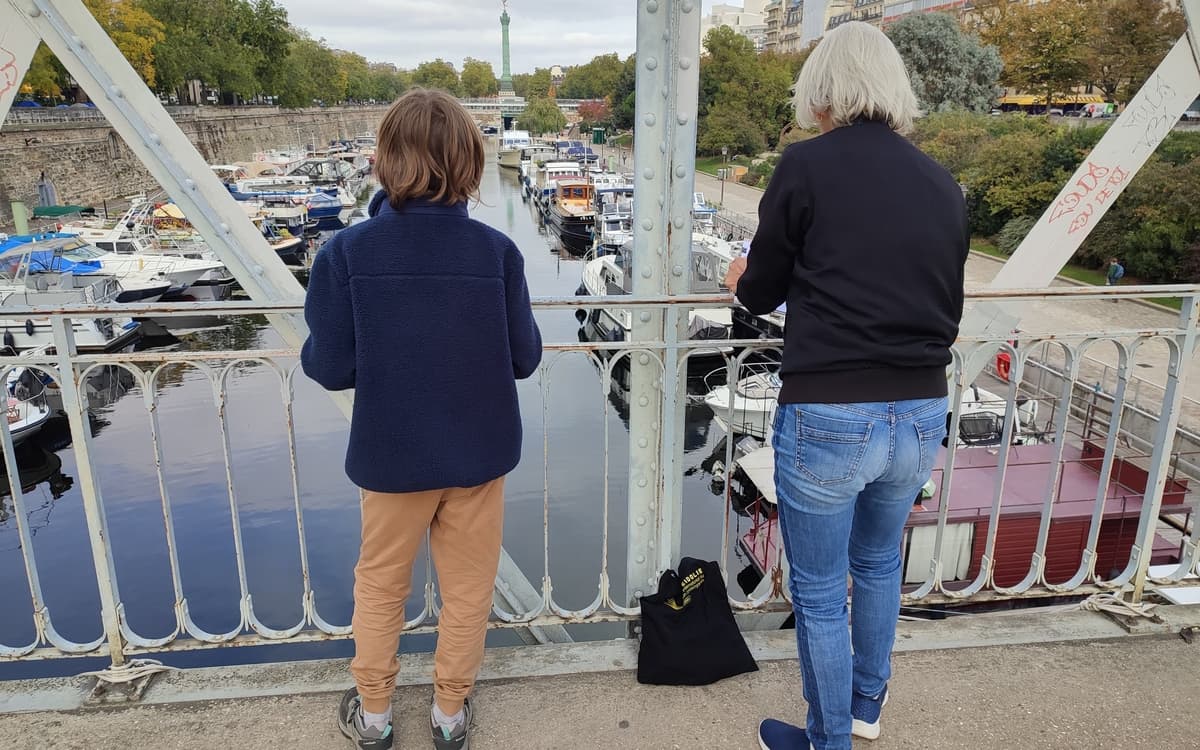 De Bastille à la Seine : Visite dessinée au port de l’Arsenal
