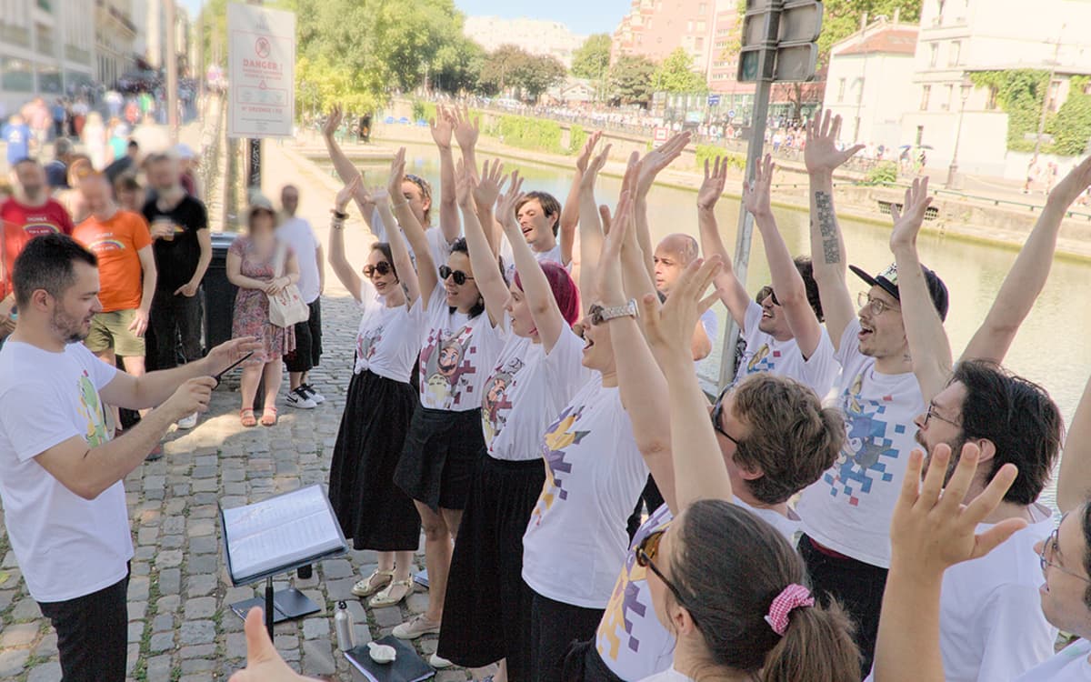 Les Geek Singers le choeur vidéoludique en concert - Kiosques en Fêtes