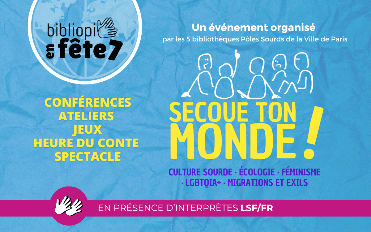 Bibliopi en fête 7 « Secoue ton monde ! »