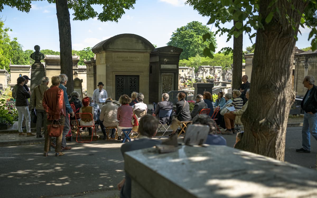 Le Printemps des cimetières au cimetière du Montparnasse