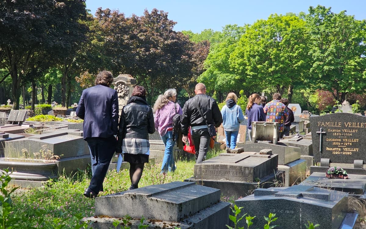 Le Printemps des cimetières au cimetière parisien d'Ivry