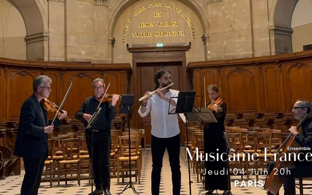Concert : Rossini, Vivaldi, Tchaikovsky, Taffanel, Bizet, Aznavour, Saint-Saëns, Ibert, Poulenc, Ravel