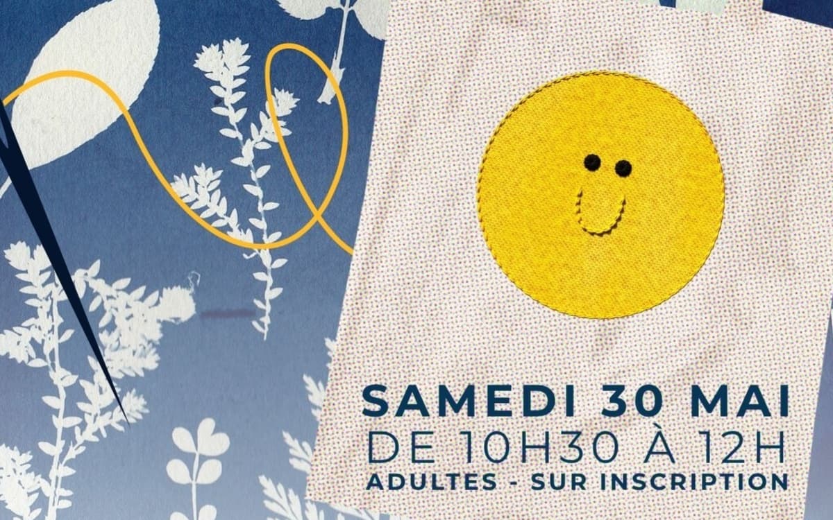 Atelier tote-bag : customisation et cyanotype