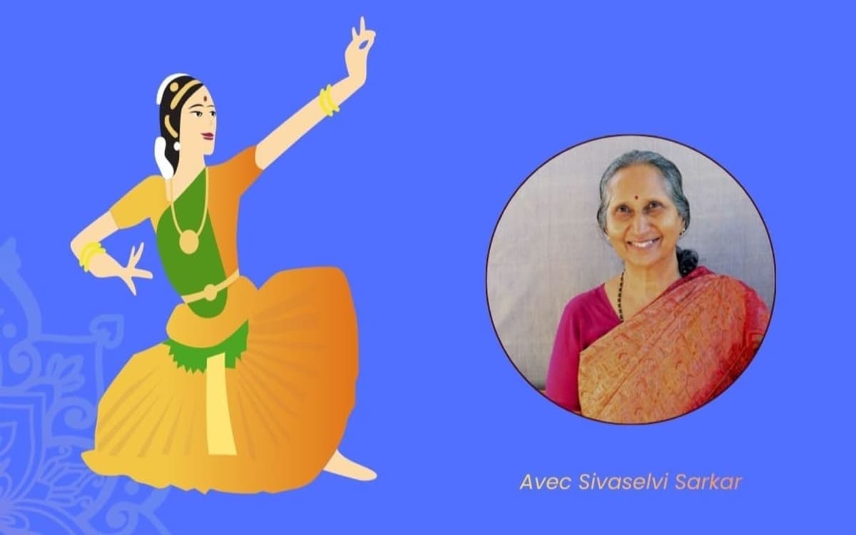 Stage danse indienne : Bharatanatyam.