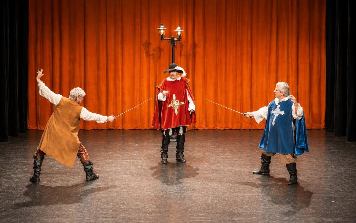 Les 3 mousquetaires… ou presque