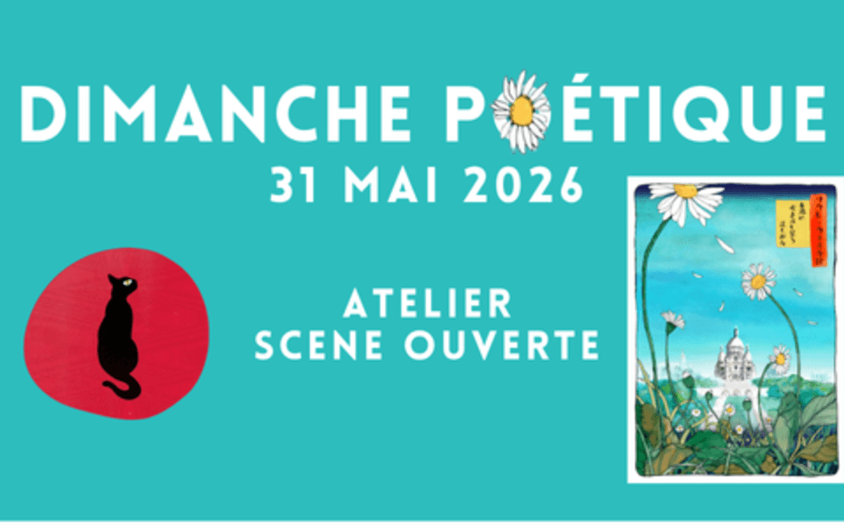 Dimanche poétique - Atelier haïku d’été - Scène ouverte poétique du Chat noir