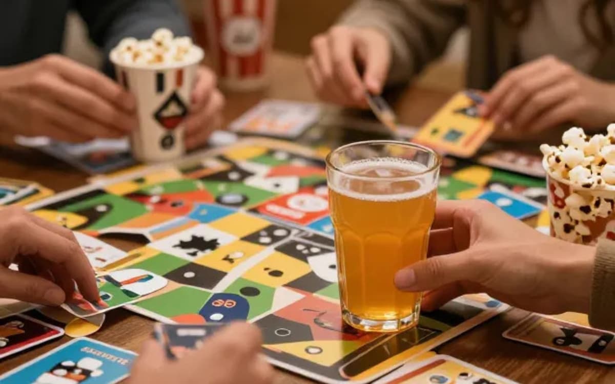 Soirée jeux de société jus de pomme et pop-corn- Bibliothèque Claire Bretécher