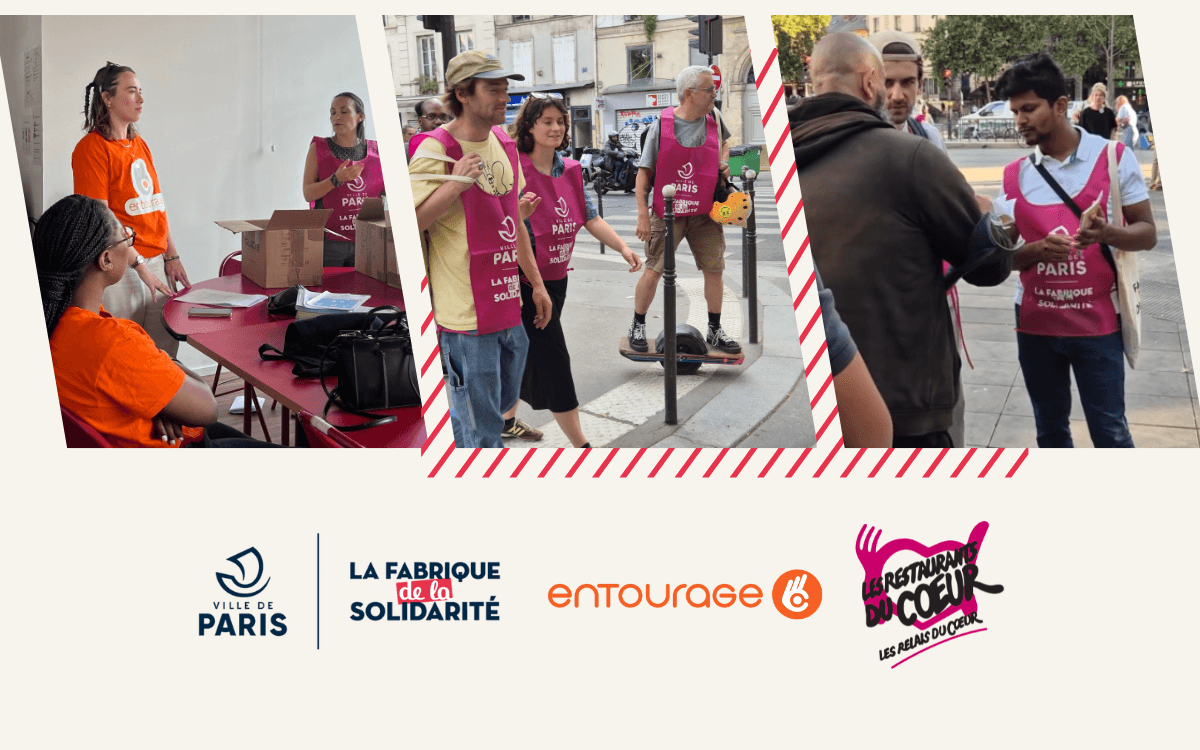 Formation-action : informer les personnes sans-abri des lieux et services ouverts l'été