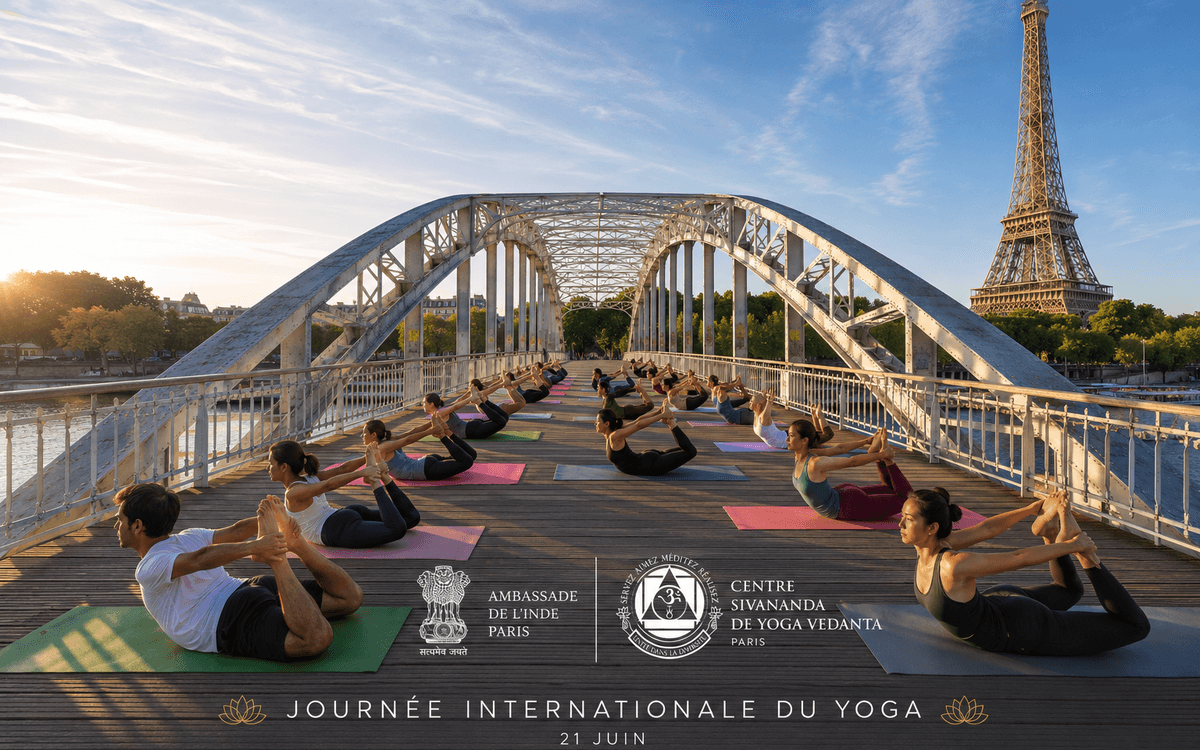 Journée internationale du yoga avec le centre Sivananda
