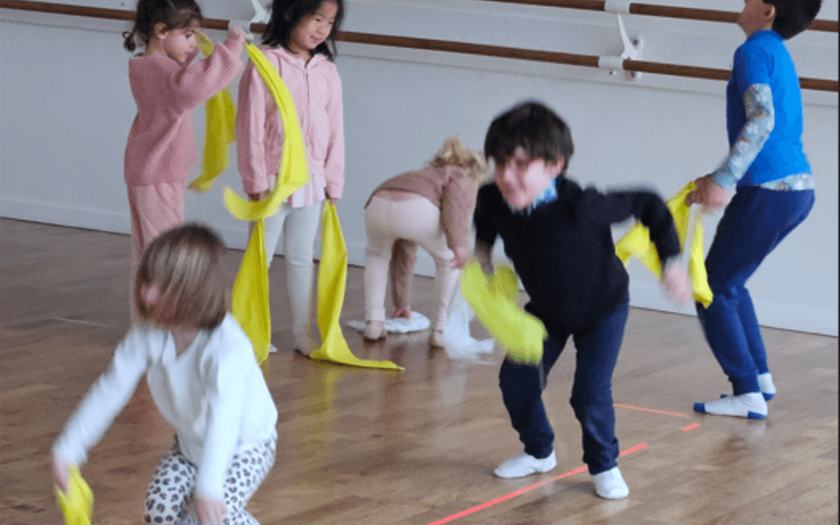 Stage croisé Eveil au théâtre et Eveil corporel 3-4 ans