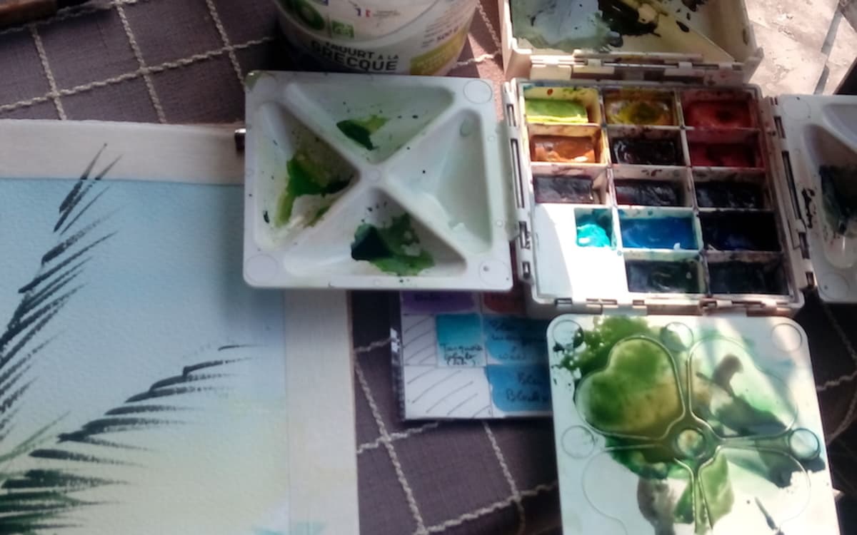Stage de dessin-peinture dans le quartier latin