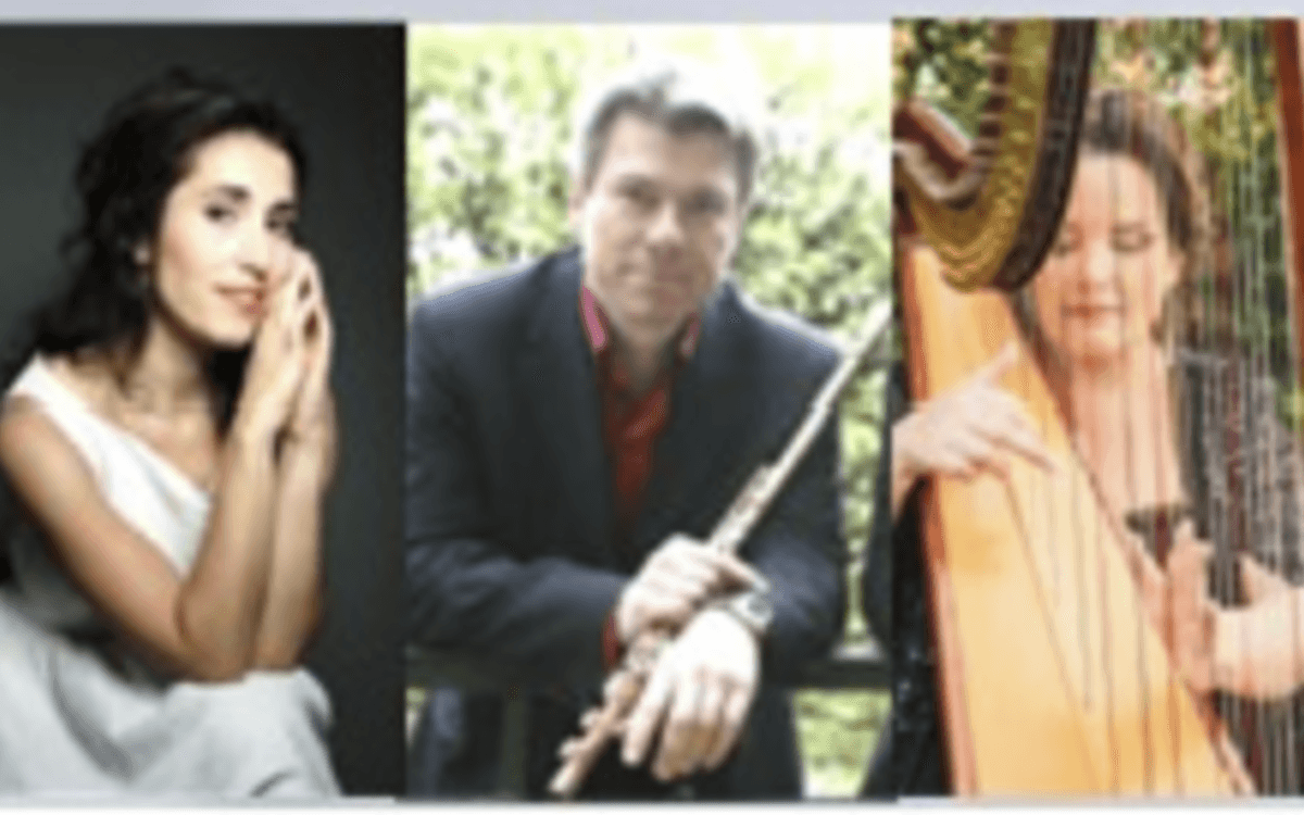 Soprano, Flute traversière & Harpe