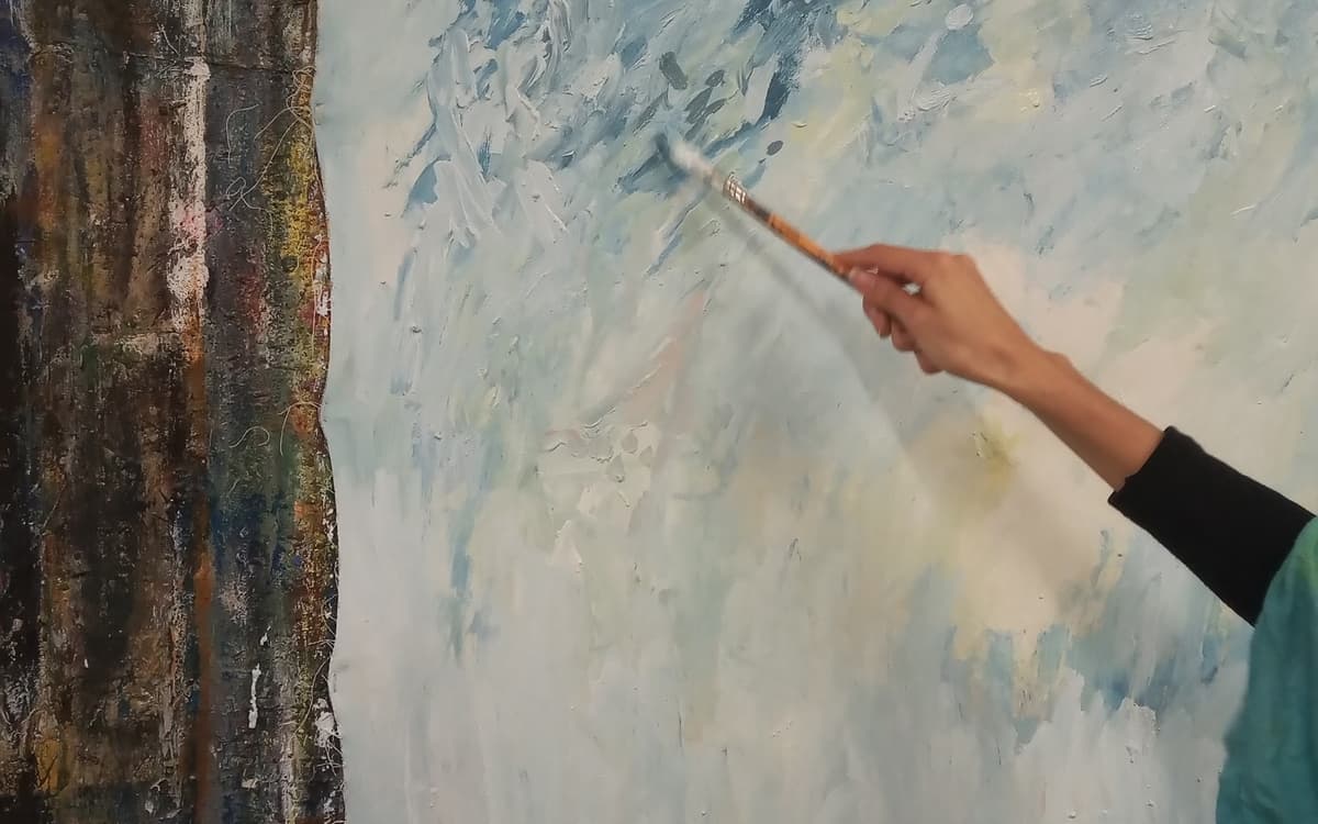 STAGE PEINTURE ET COLLAGE