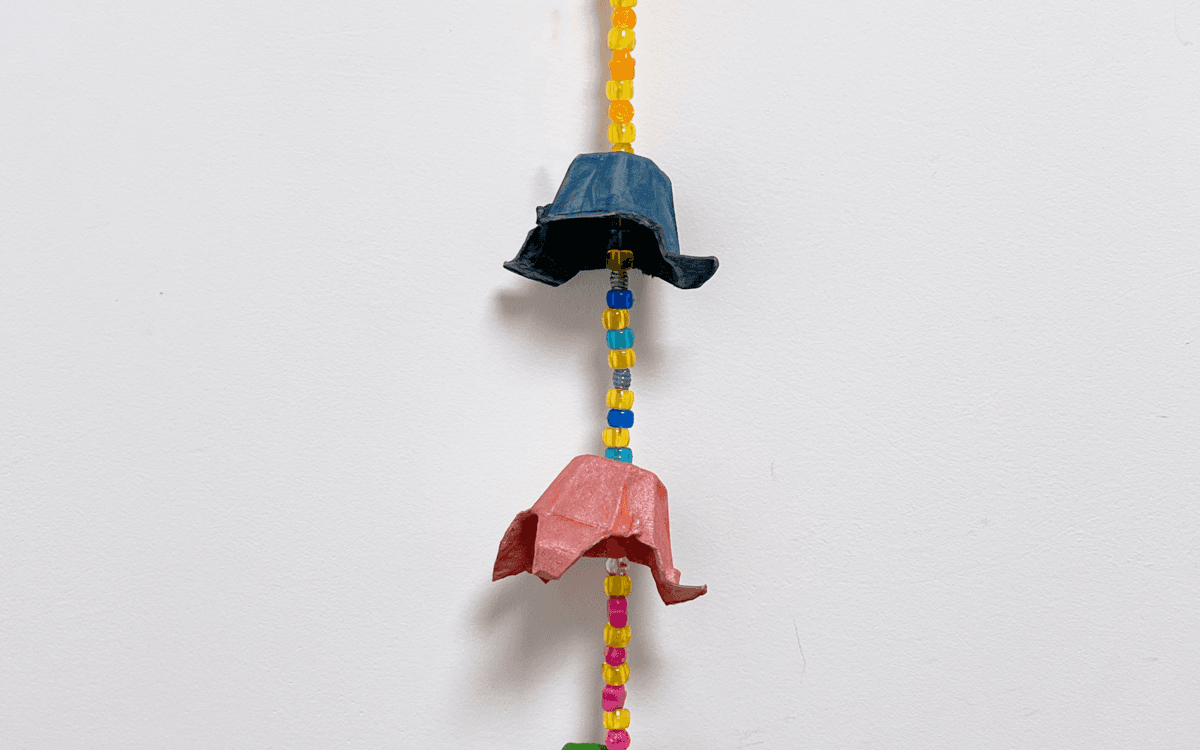 Atelier enfant - Suspension en boîte d'œufs