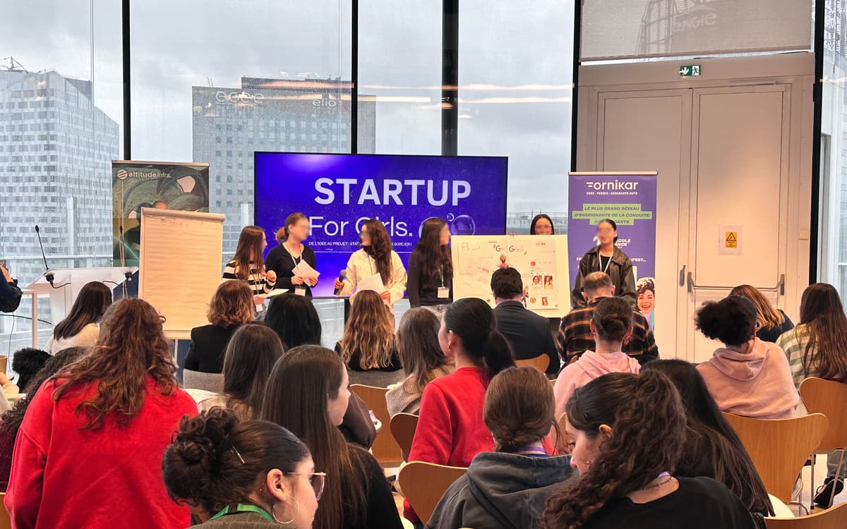 STARTUP for Girls - Édition spéciale IA : filles de la 4ème à la 2nd
