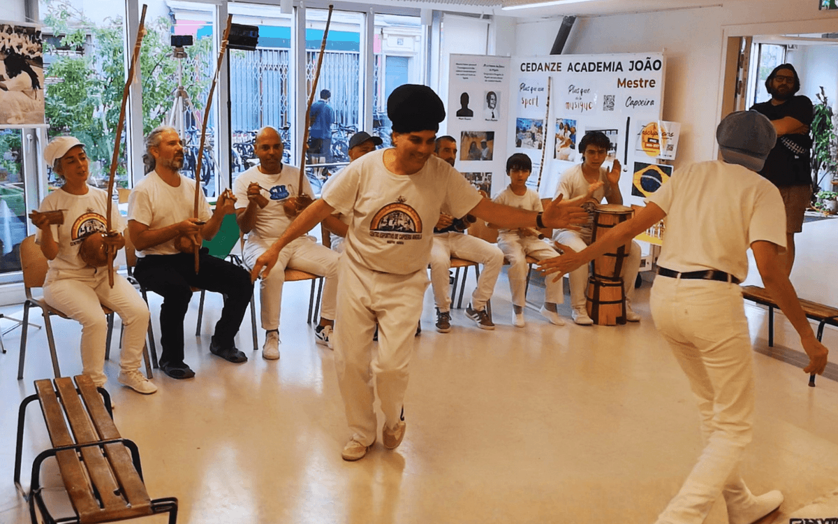Cours de Capoeira Angola traditionnelle avec Mestre Faísca