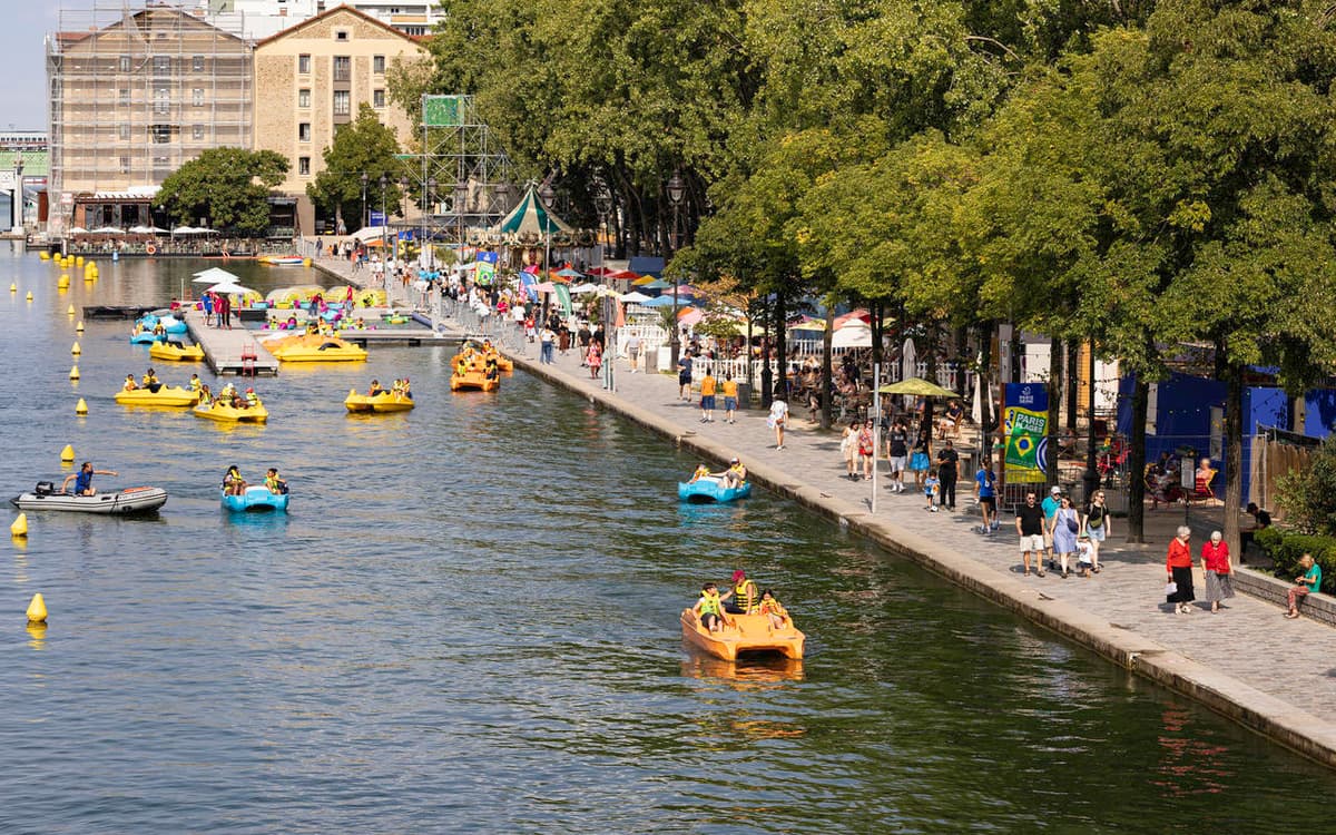La Guinguette Sport Santé s'invite au bassin de la Villette !