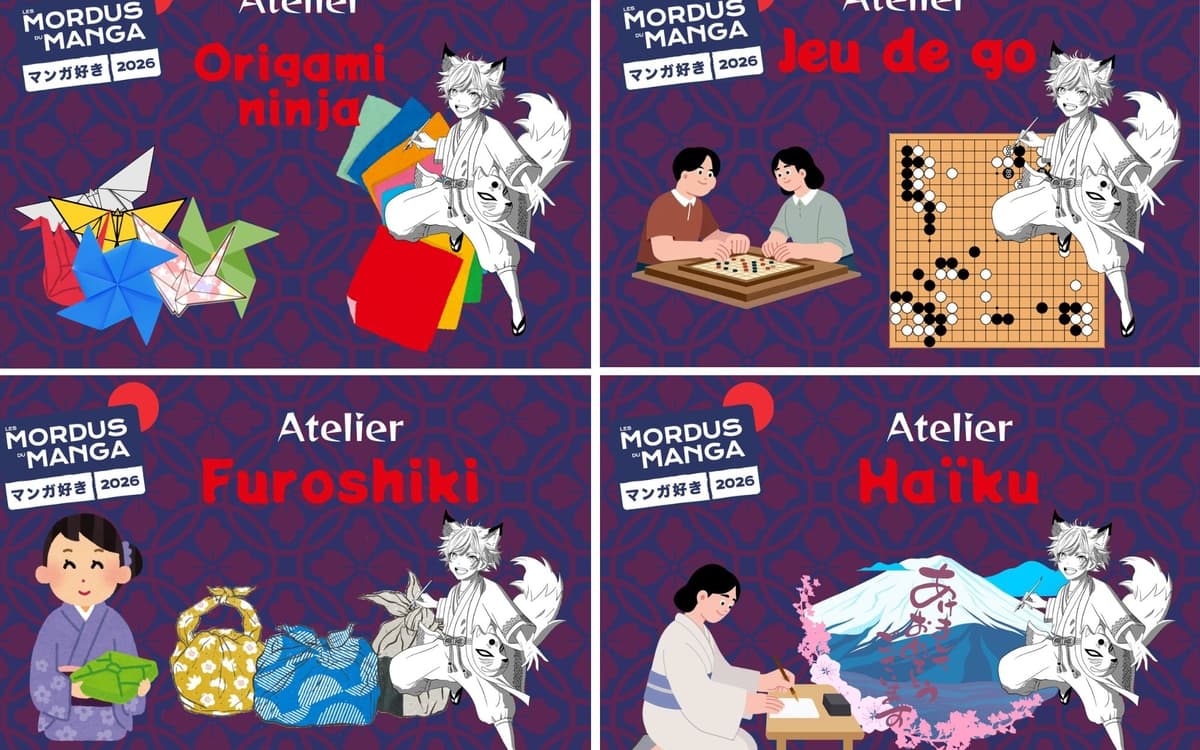 Ateliers Mordus du manga à la bibliothèque Claire Bretécher