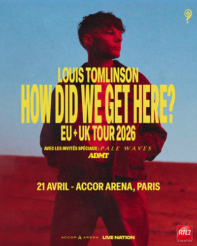 LOUIS TOMLINSON — ACCOR ARENA PARIS