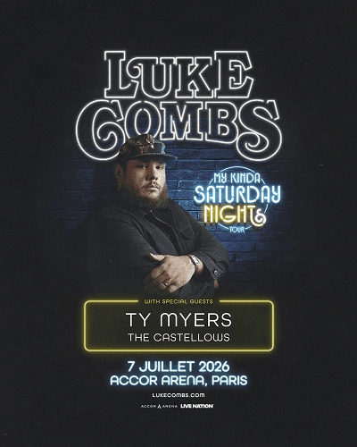LUKE COMBS — ACCOR ARENA PARIS