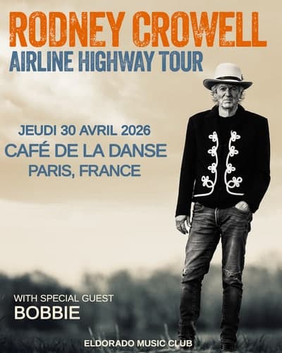 RODNEY CROWELL — CAFE DE LA DANSE