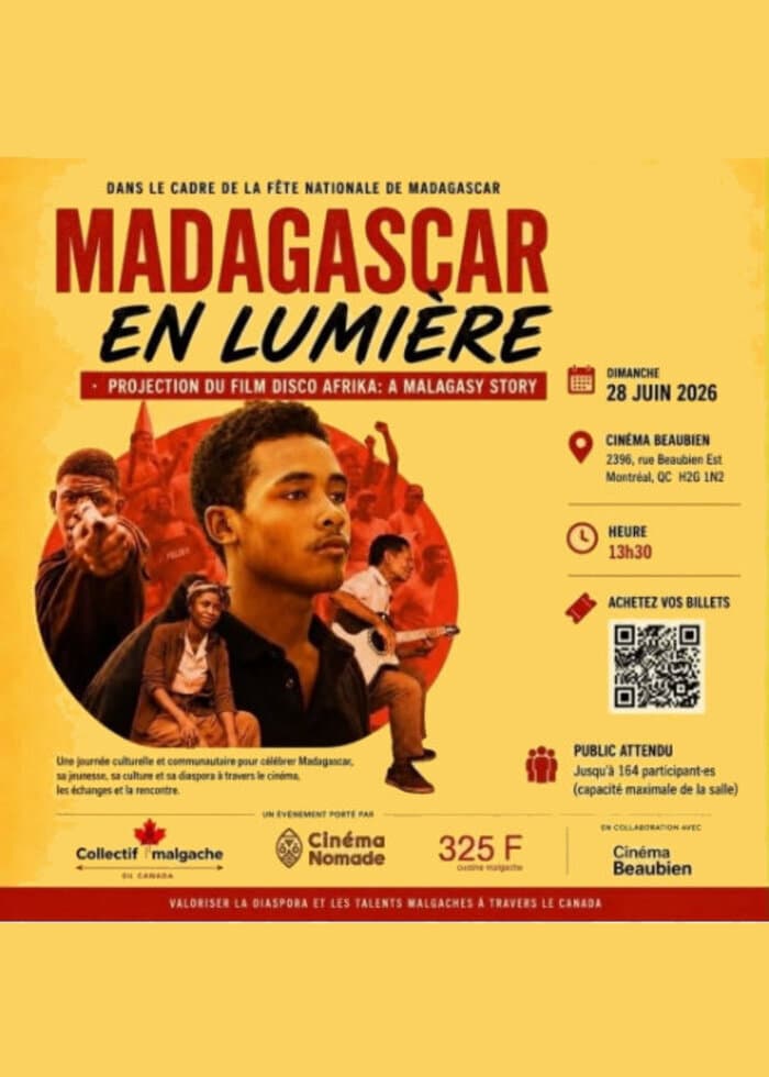DISCO AFRIKA : UNE HISTOIRE MALGACHE à Montréal (Canada)