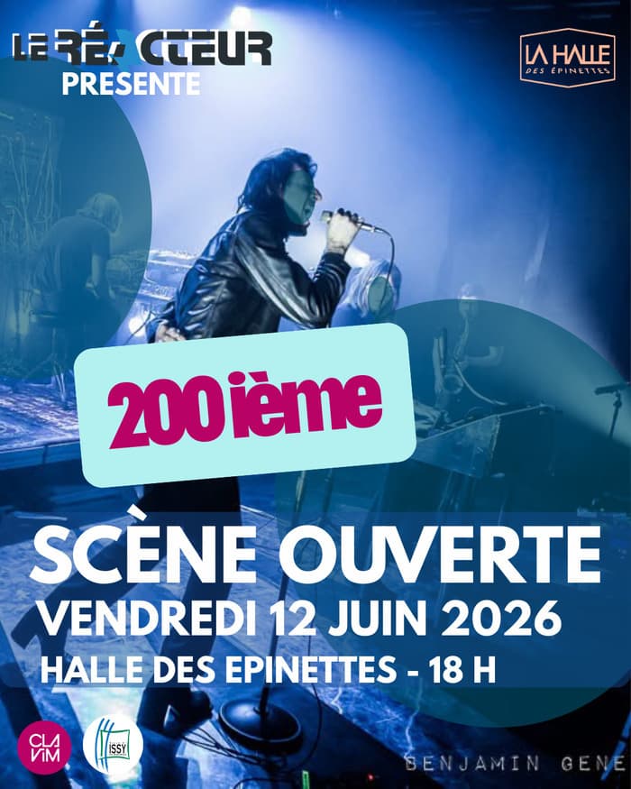 200ième SCÈNE OUVERTE DU RÉACTEUR